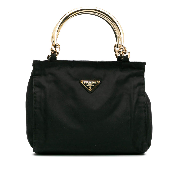 Prada Tessuto Sac à main Noir
