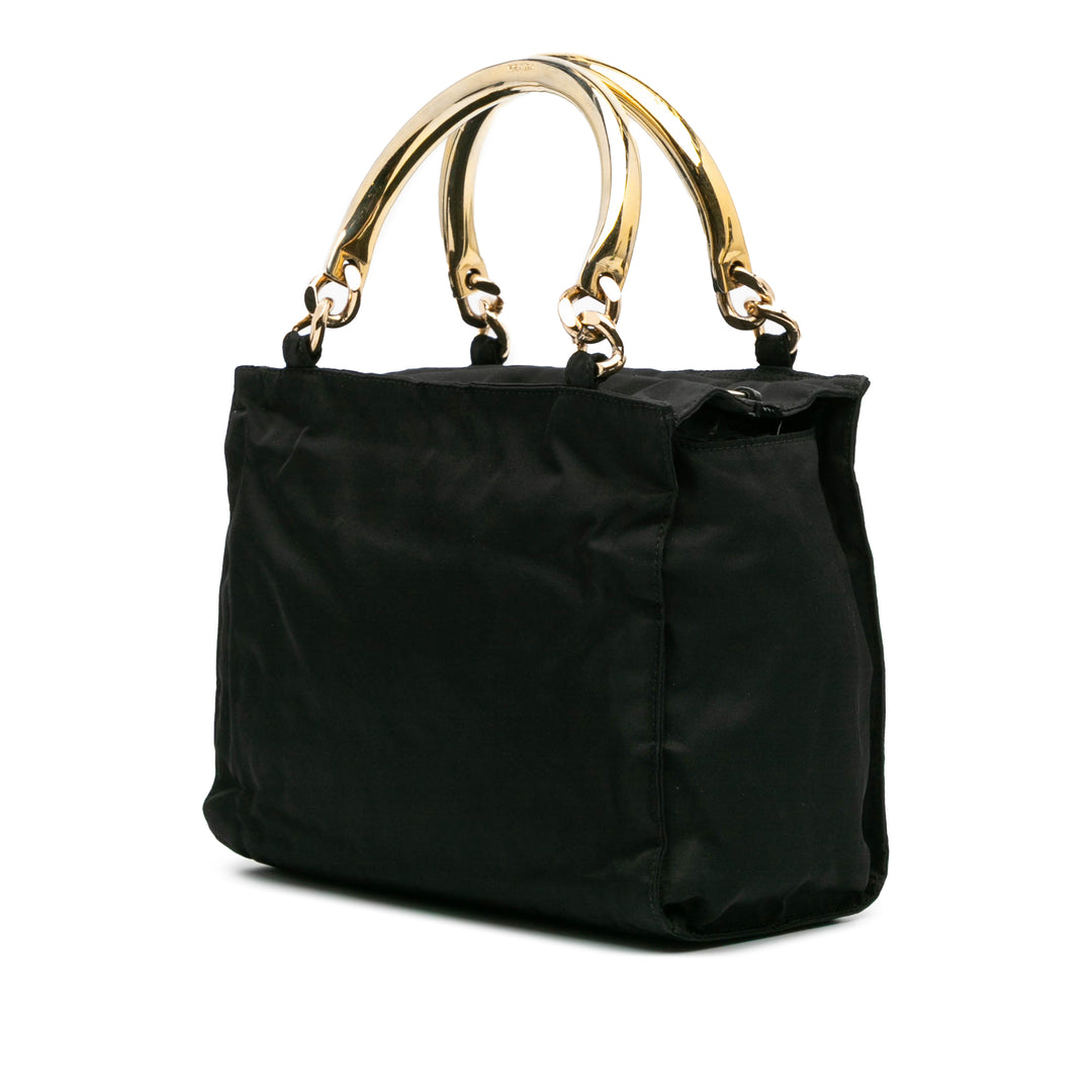 Prada Tessuto Sac à main Noir