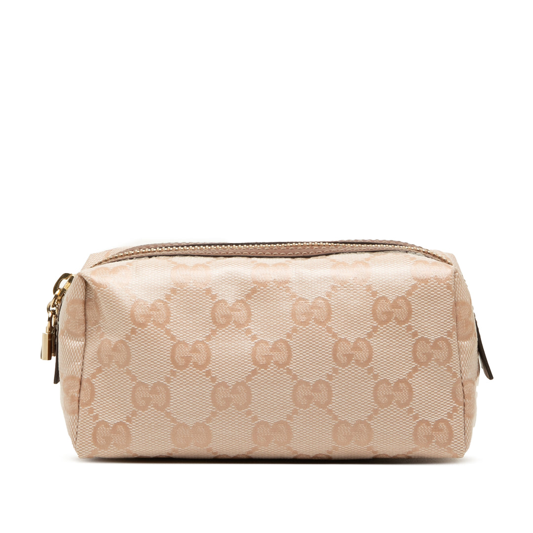 GG Cristal Trousse de maquillage Beige