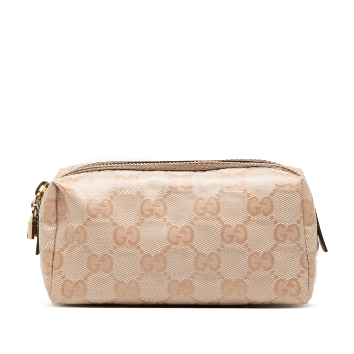 GG Cristal Trousse de maquillage Beige