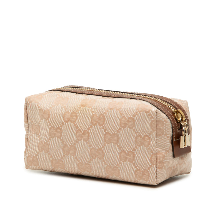 GG Cristal Trousse de maquillage Beige