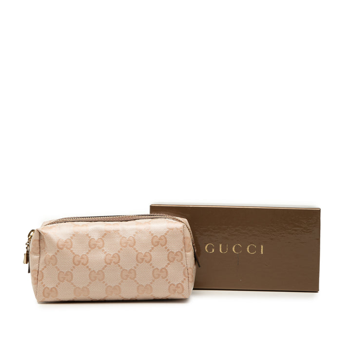 GG Cristal Trousse de maquillage Beige