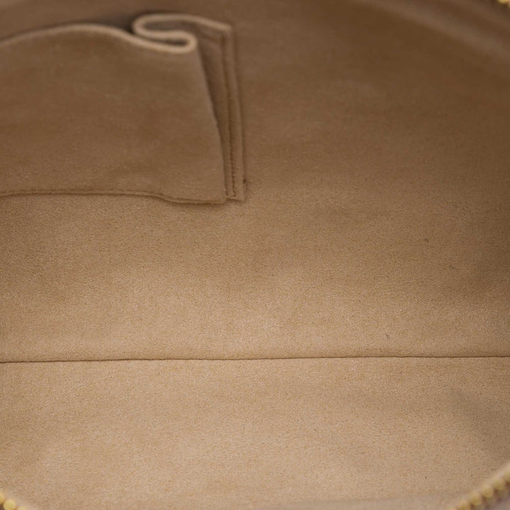 Burberry Pochette Mega Check Marron – vue 4 – GABY PARIS