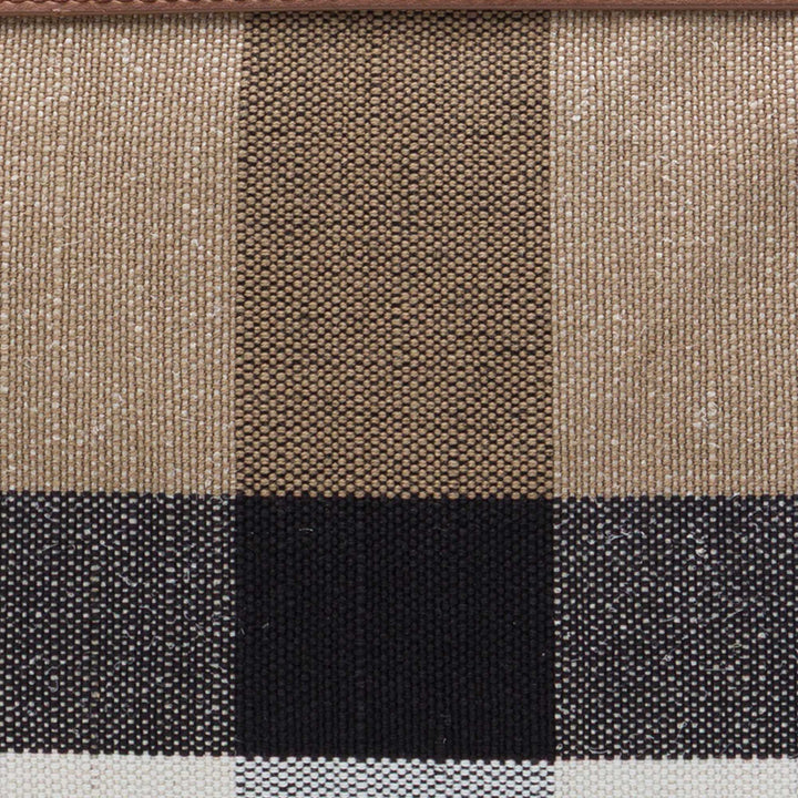 Burberry Pochette Mega Check Marron – vue 6 – GABY PARIS