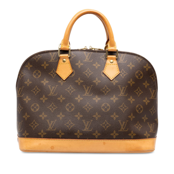 Louis Vuitton Alma PM Monogram Marron – vue principale – GABY PARIS
