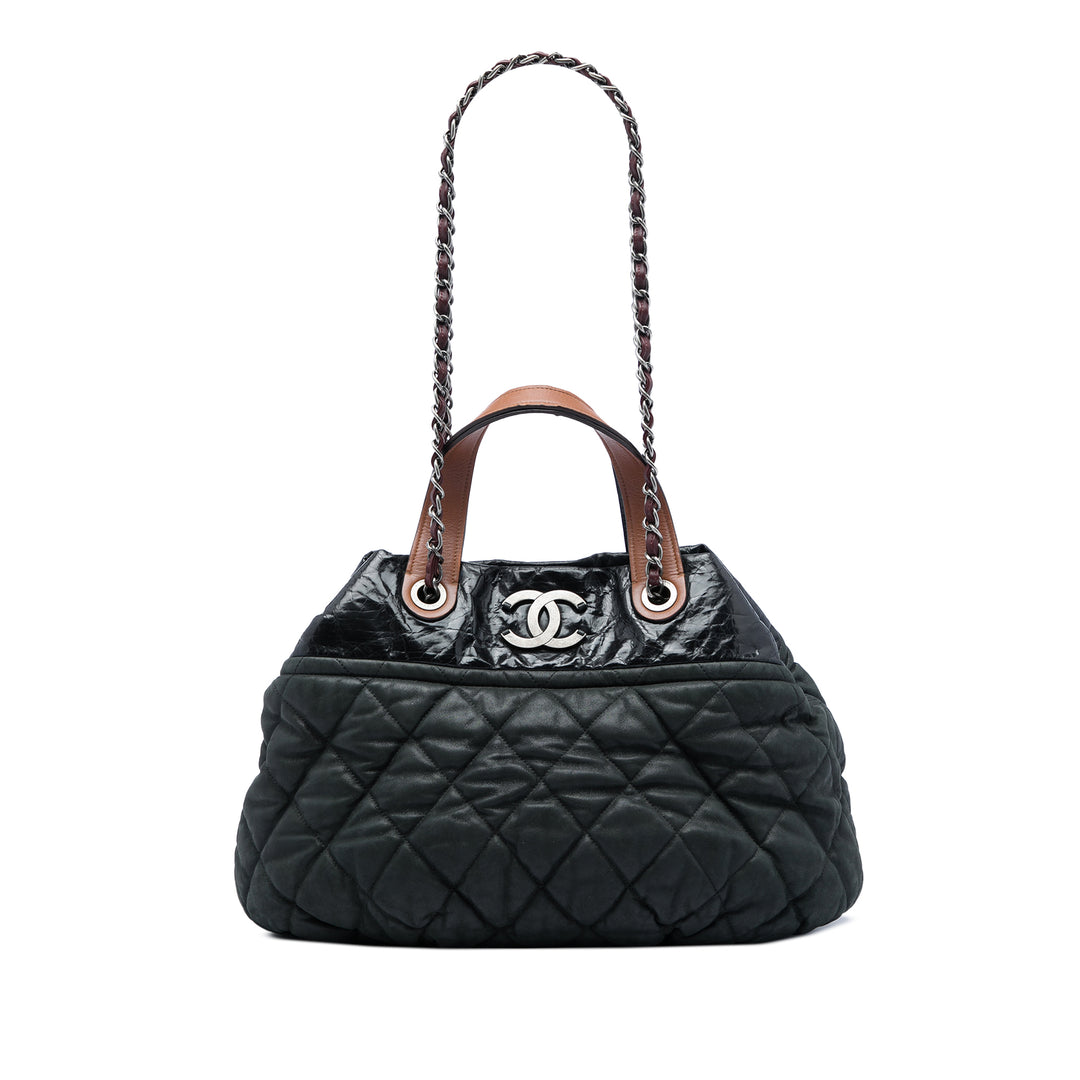 Chanel Matelassé Irisé In The Mix Sac Grand Cuir de veau