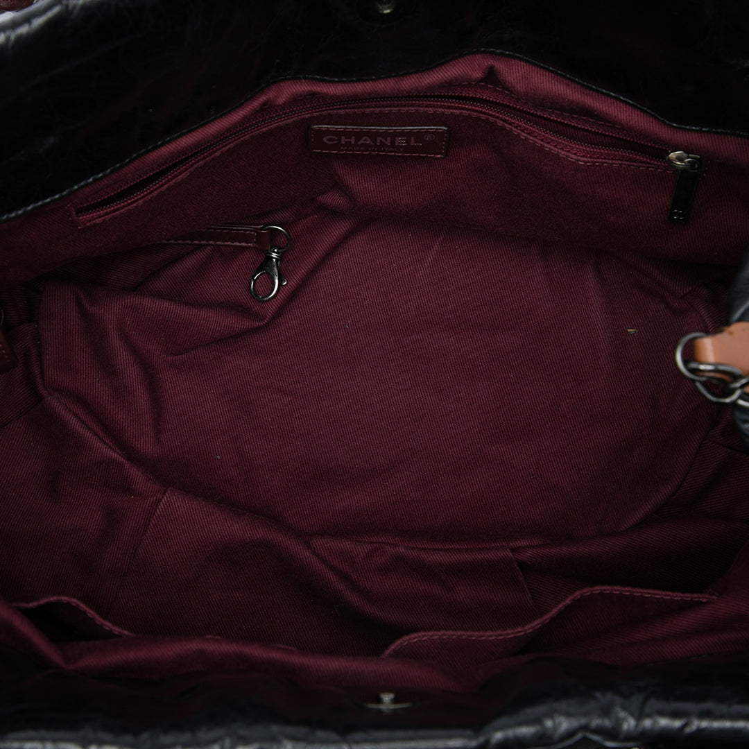 Chanel Matelassé Irisé In The Mix Sac Grand Cuir de veau