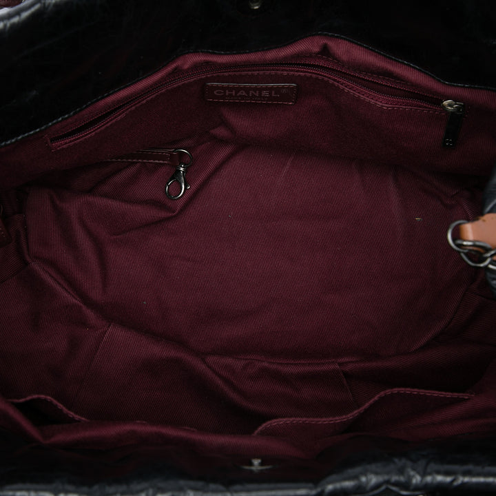 Chanel Matelassé Irisé In The Mix Sac Grand Cuir de veau