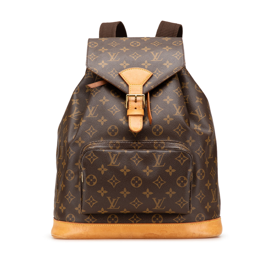 Monogram Montsouris GM Brown - Gaby Paris