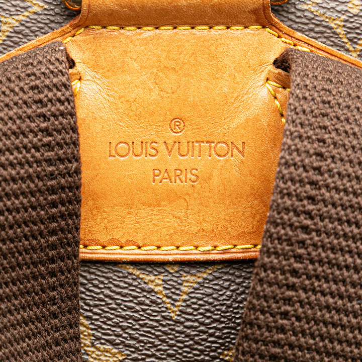 Monogram Montsouris GM Brown - Gaby Paris