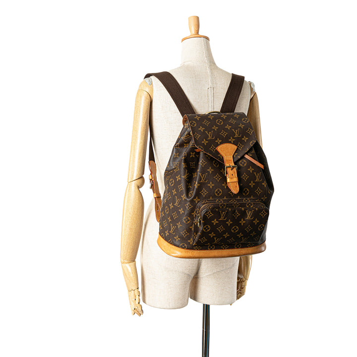 Monogram Montsouris GM Brown - Gaby Paris