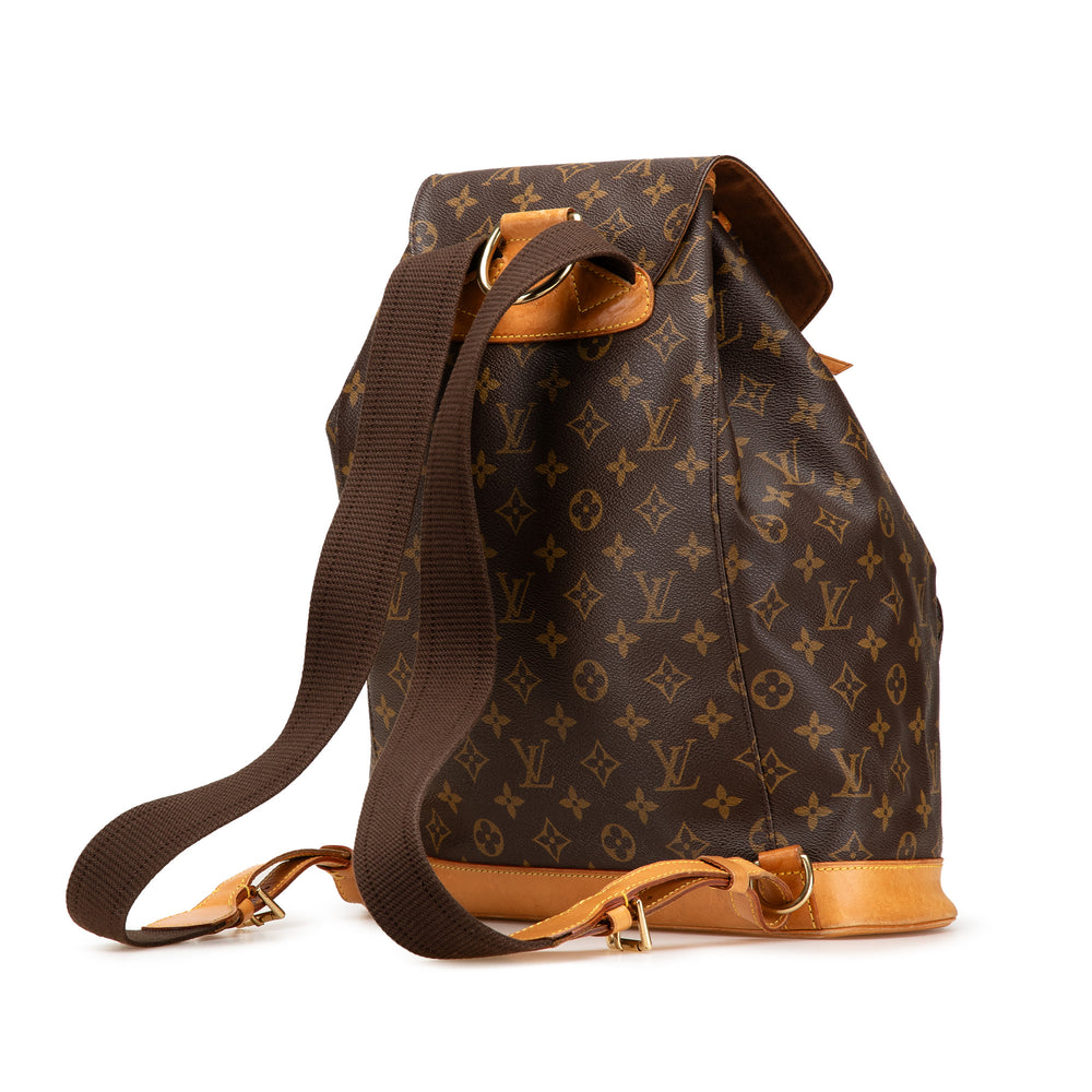 Monogram Montsouris GM Brown - Gaby Paris