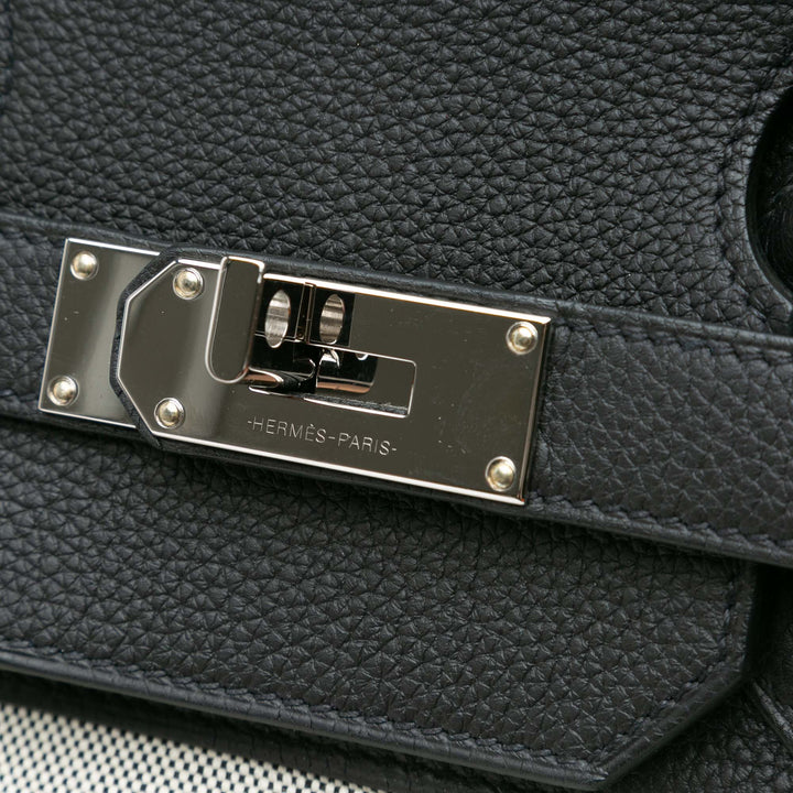 Toile Criss and Evercolor HAC Birkin 40 Gray - Gaby Paris