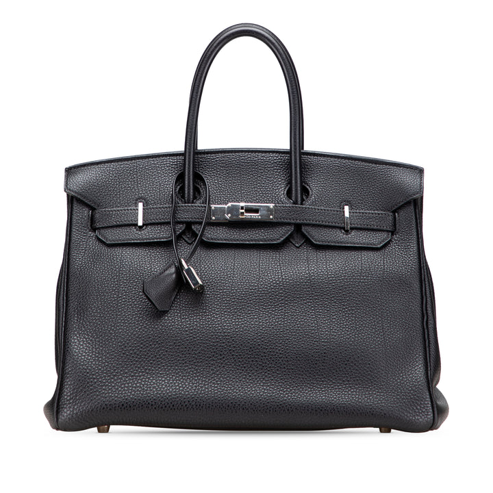 Togo Birkin Retourne 35 Black - Gaby Paris