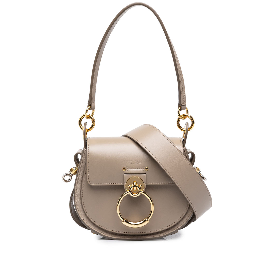 Chloé Sac à main Tess Petit Marron – vue principale – GABY PARIS