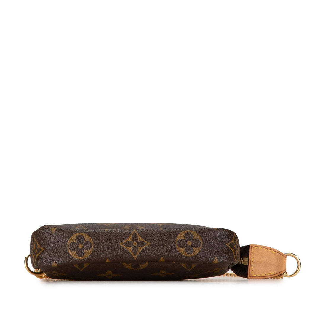 Monogram Mini Pochette Accessoires Brown - Gaby Paris