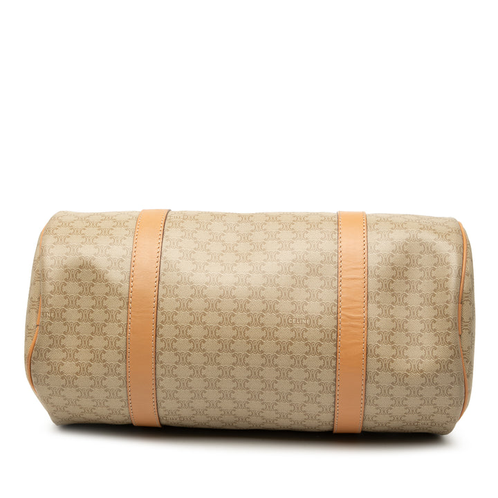 Celine Macadam Coated Toile Sac bandoulière