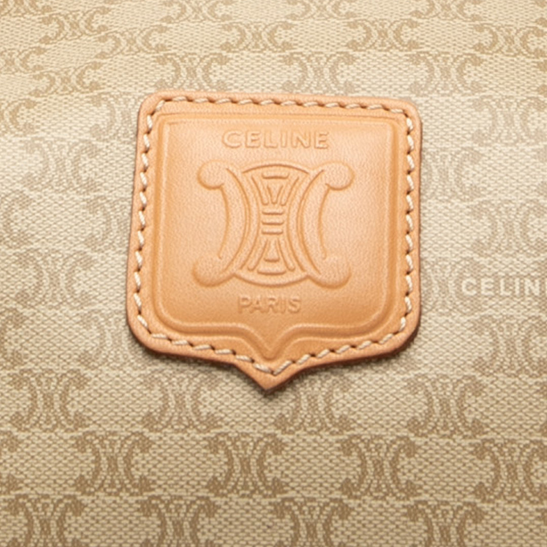 Celine Macadam Coated Toile Sac bandoulière