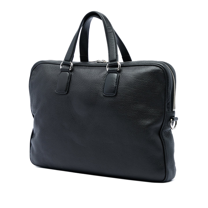 Soho Porte-documents Cuir de veau Noir