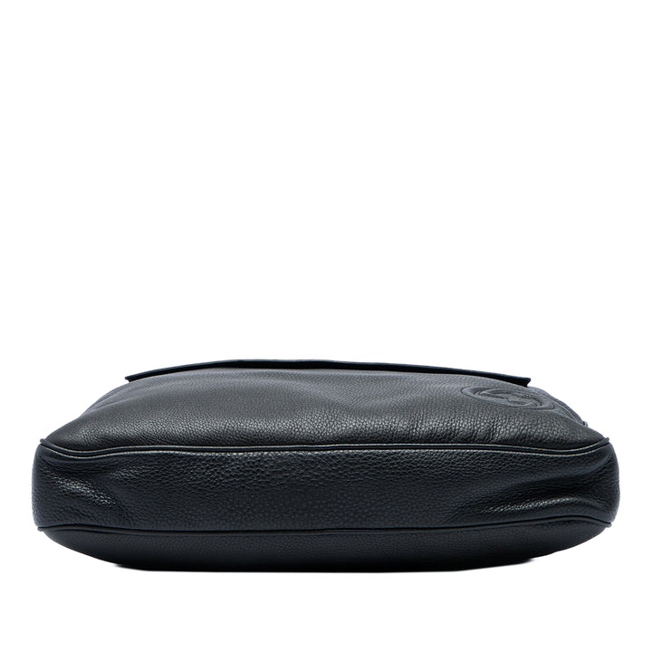Soho Porte-documents Cuir de veau Noir