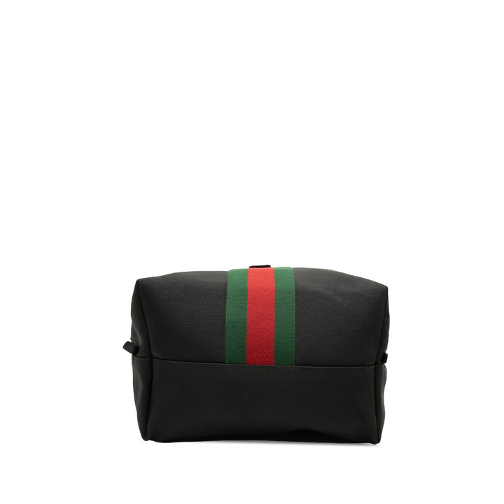 Gucci Toile Techno Web Fold Over Sac à dos