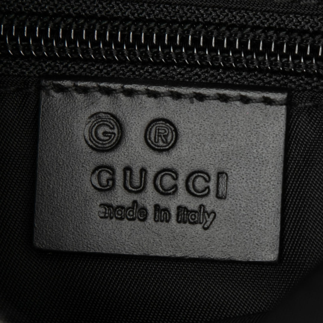 Gucci Toile Techno Web Fold Over Sac à dos