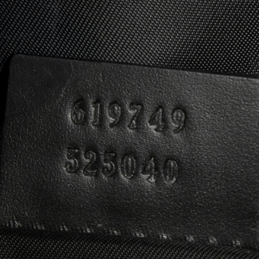 Gucci Toile Techno Web Fold Over Sac à dos