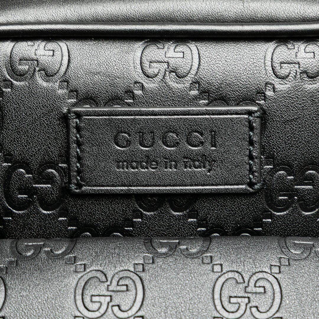 Guccissima Sling Backpack Black - Gaby Paris