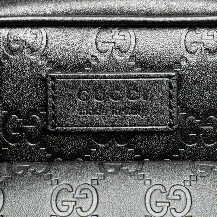 Guccissima Sling Backpack Black - Gaby Paris