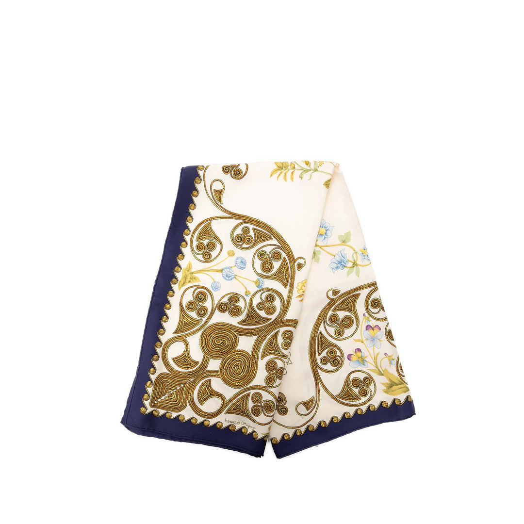 Hermès Arabesques Soie Foulard 90 Multi