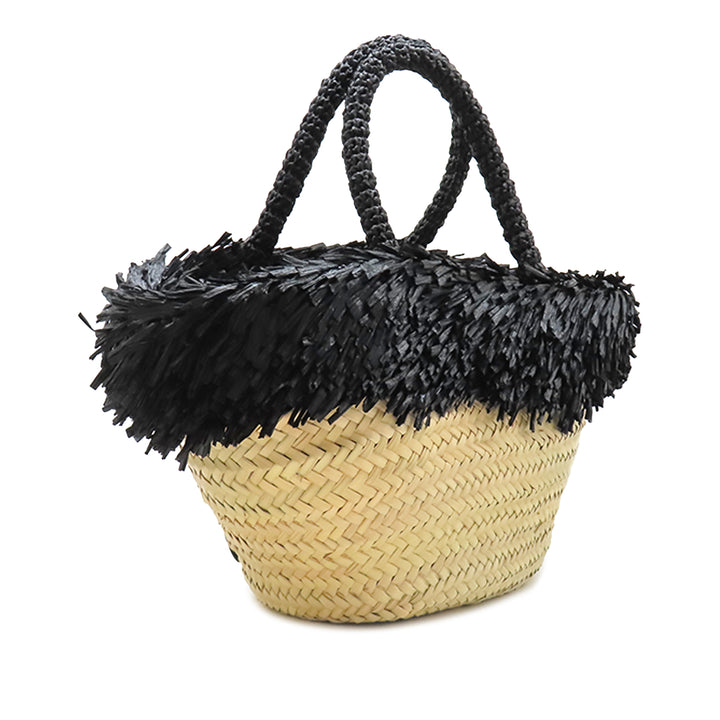 Miu Miu Raffia Basket Cabas