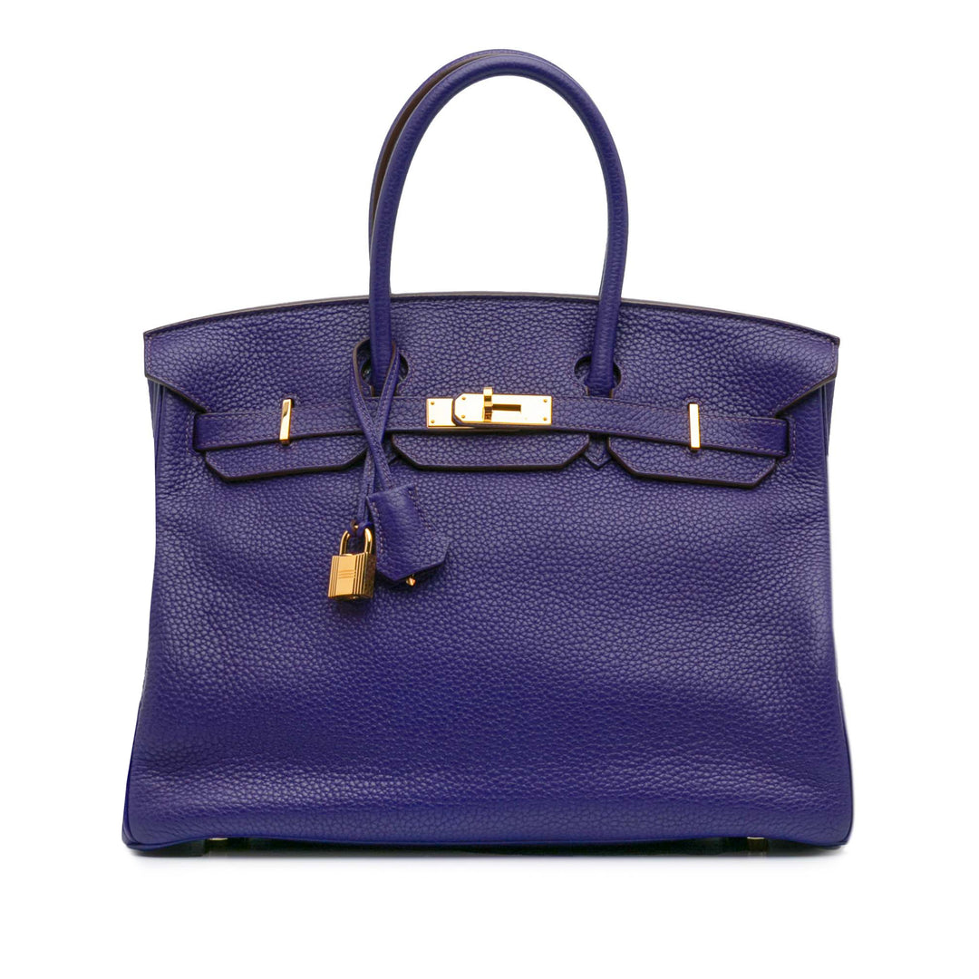 Togo Birkin Retourne 35 Purple - Gaby Paris