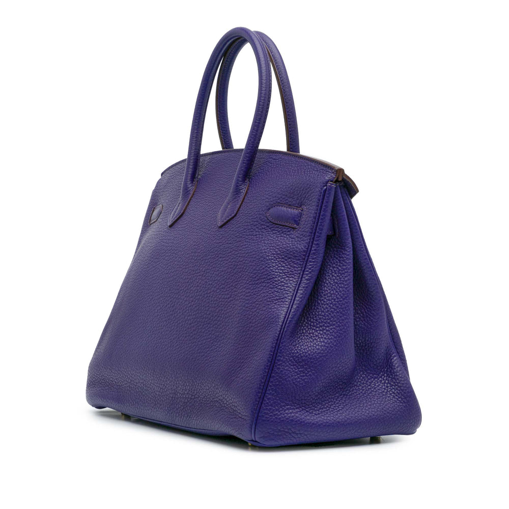 Togo Birkin Retourne 35 Purple - Gaby Paris