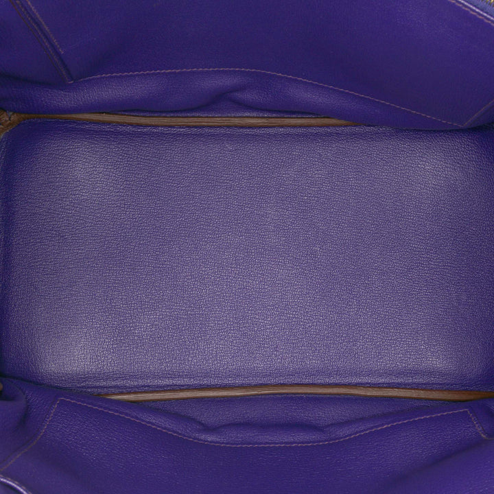 Togo Birkin Retourne 35 Purple - Gaby Paris