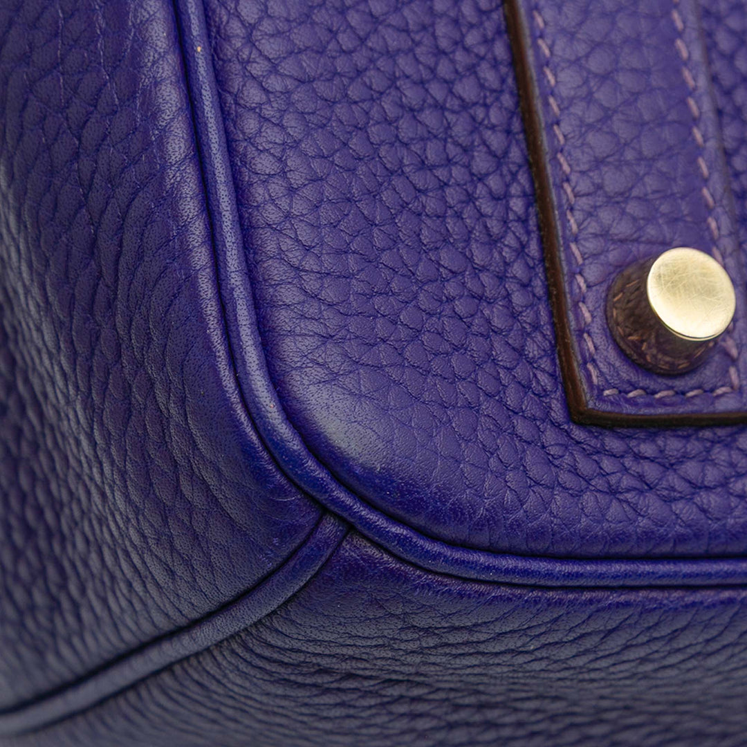 Togo Birkin Retourne 35 Purple - Gaby Paris