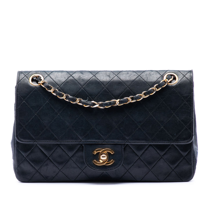Chanel Medium Classic Cuir d’agneau Double rabat