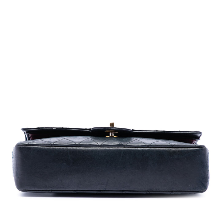 Chanel Medium Classic Cuir d’agneau Double rabat