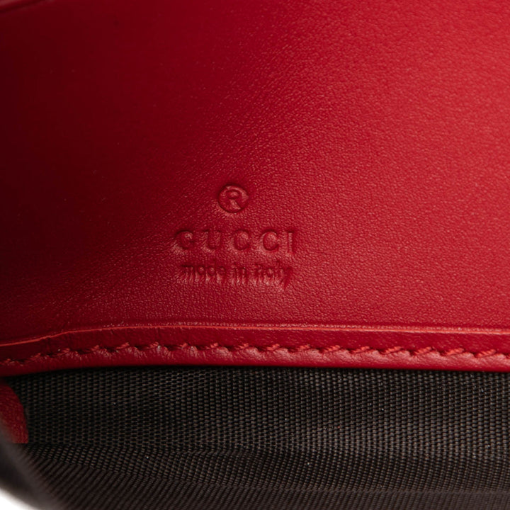 Gucci Cuir de veau Sylvie Zip Around Portefeuille
