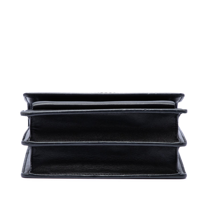 clouté Sunset Sac Petit Cuir de veau Noir
