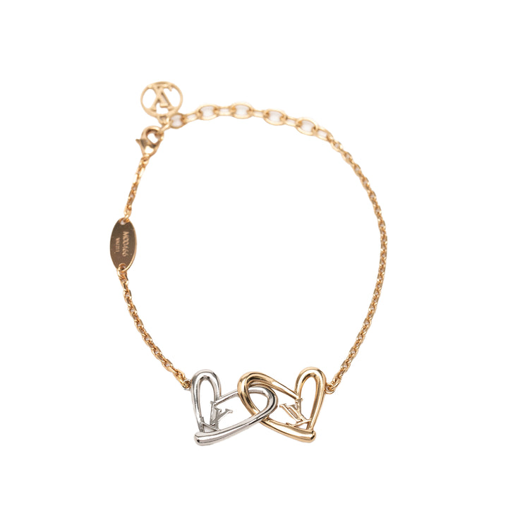 Louis Vuitton plaqué et Brass Fall in Love Bracelet
