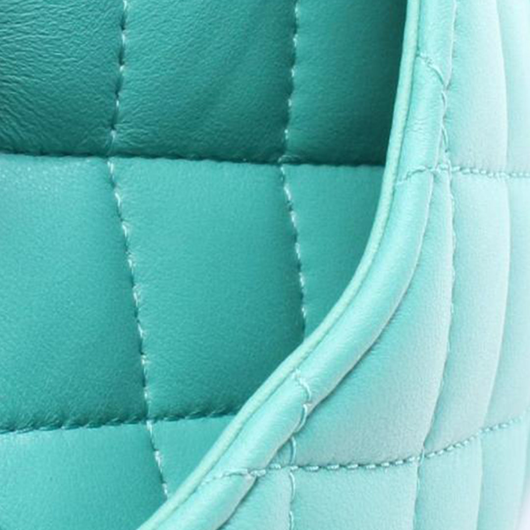 Chanel Mini Square Classic Cuir d’agneau Simple rabat