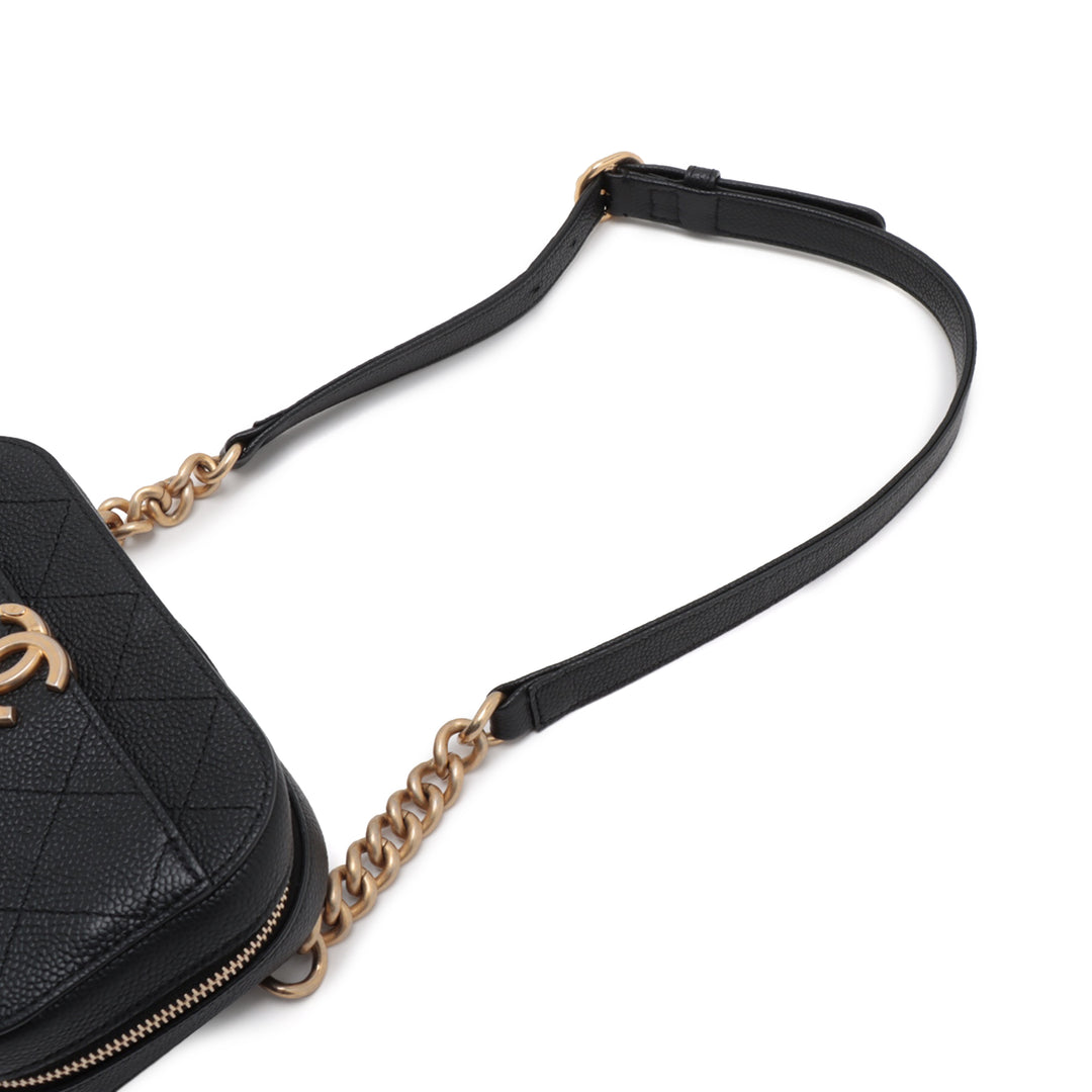 Chanel CC Surpiqué Caviar Chic Affinity Sac ceinture