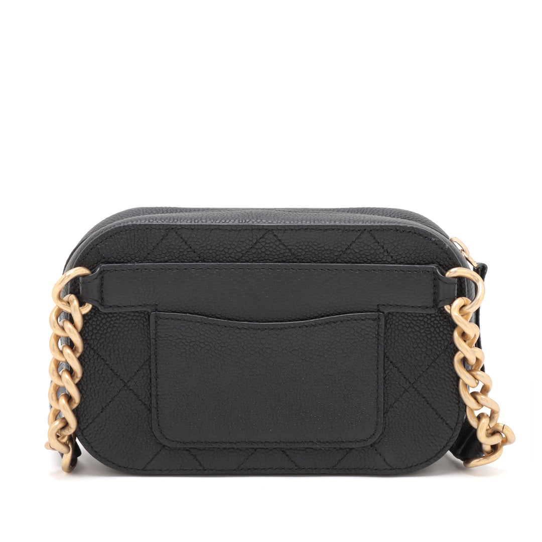 Chanel CC Surpiqué Caviar Chic Affinity Sac ceinture