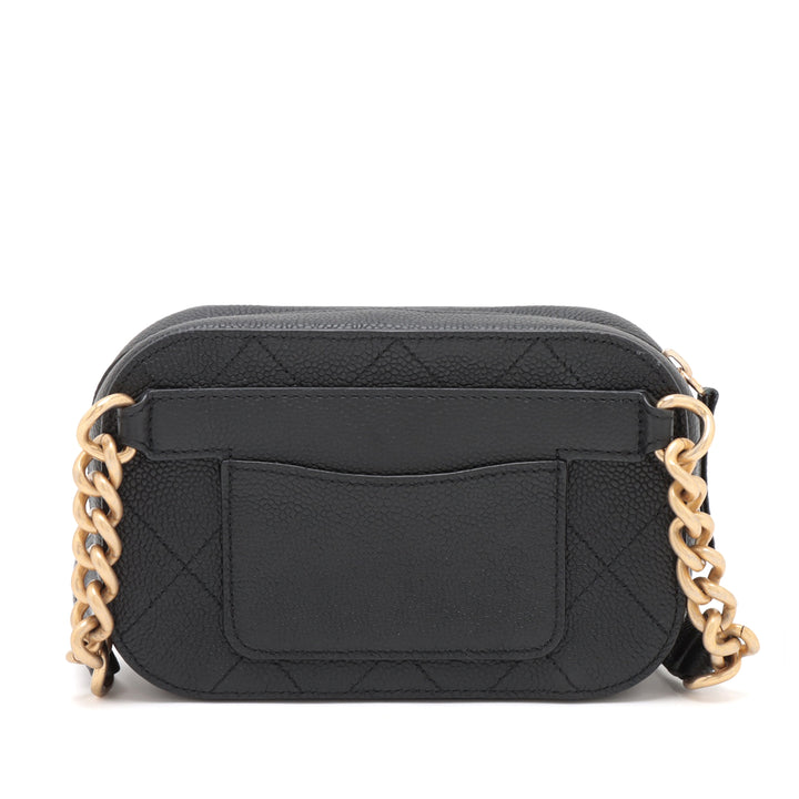 Chanel CC Surpiqué Caviar Chic Affinity Sac ceinture