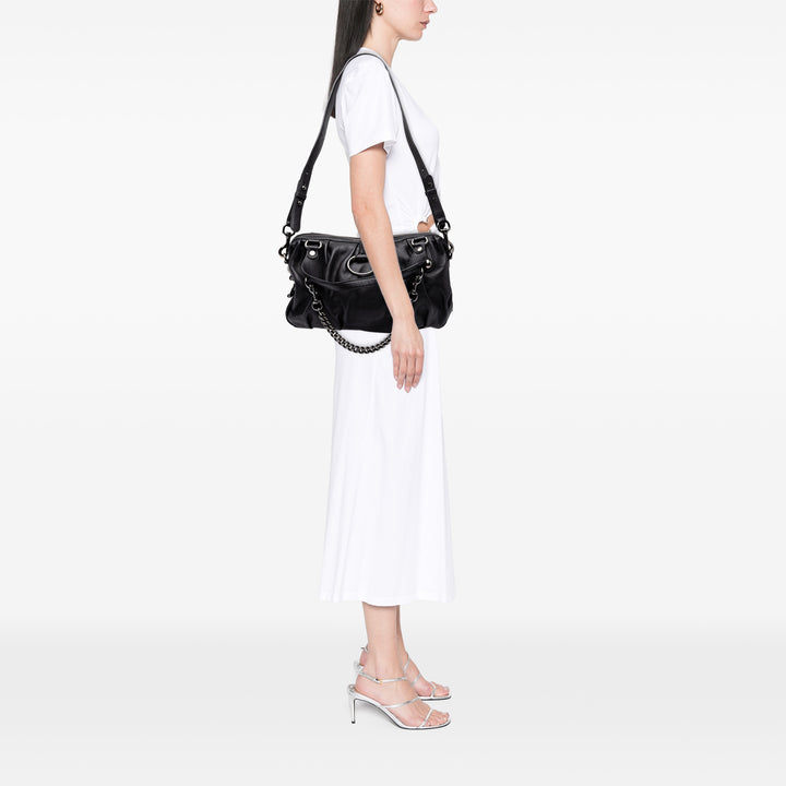 Gucci Sac à main Icon Bit Cuir de veau Noir – vue 6 – GABY PARIS