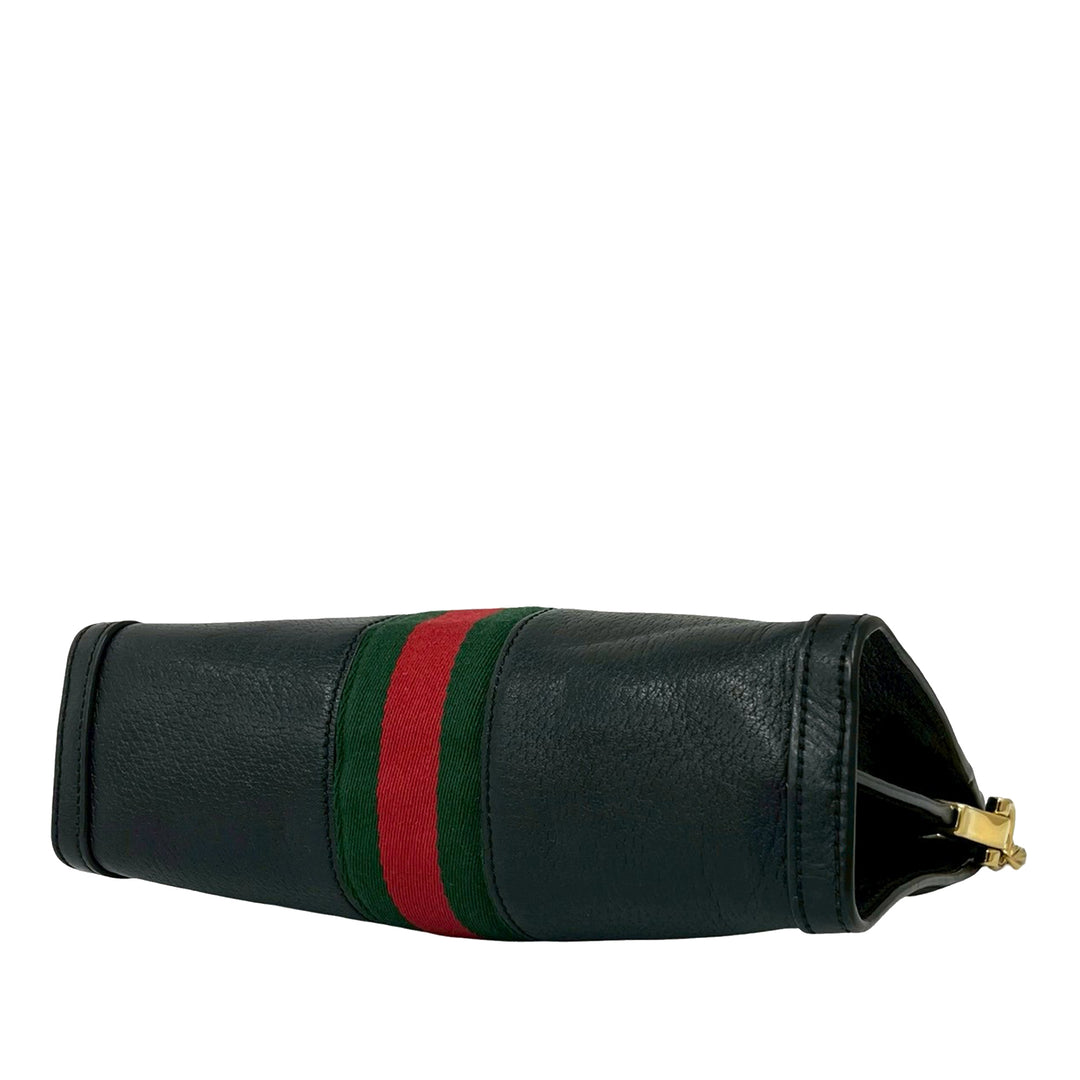 Gucci Small Cuir de veau Web Ophidia Chain Sac porté croisé