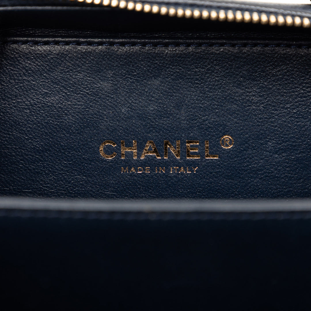 Chanel Small Caviar CC Filigree Vanity