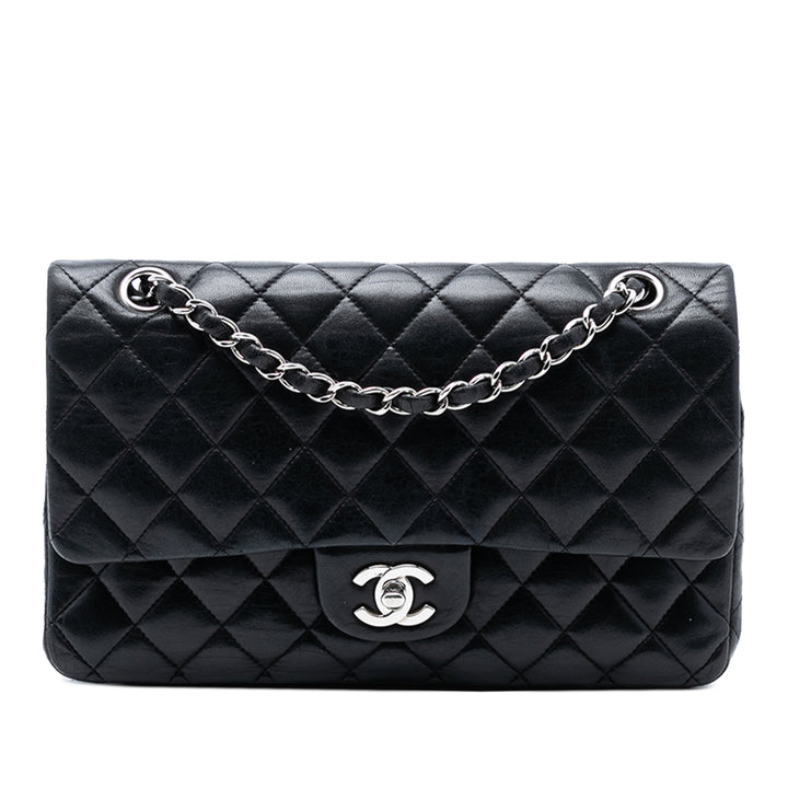 Chanel Medium Classic Cuir d’agneau Double rabat