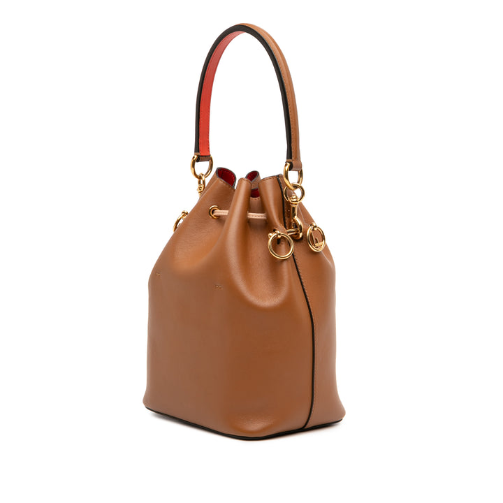 Fendi Small perforé Cuir Mon Tresor Bucket Sac