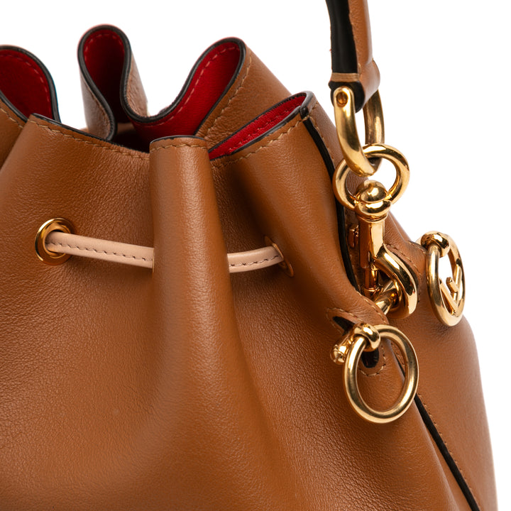 Fendi Small perforé Cuir Mon Tresor Bucket Sac